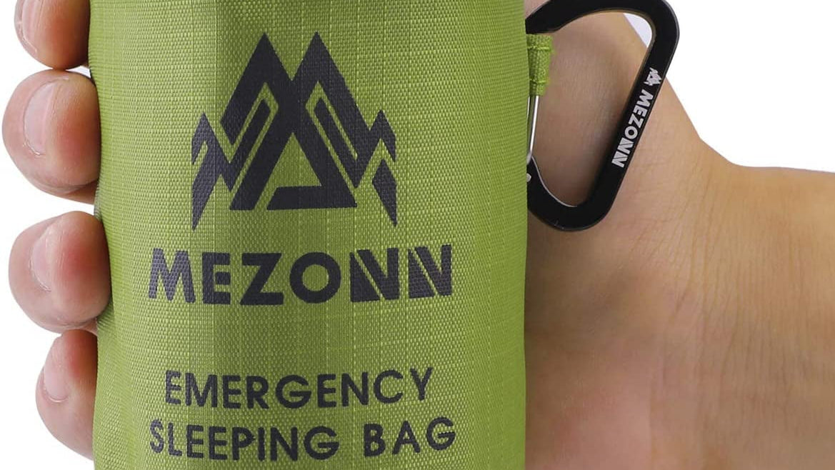 Emergency Sleeping Bag Survival Bivy Sack Use as Emergency Blanket Lightweight Survival Gear for Outdoor Hiking Camping Keep Warm after Earthquakes, Hurricanes and Other Disasters
